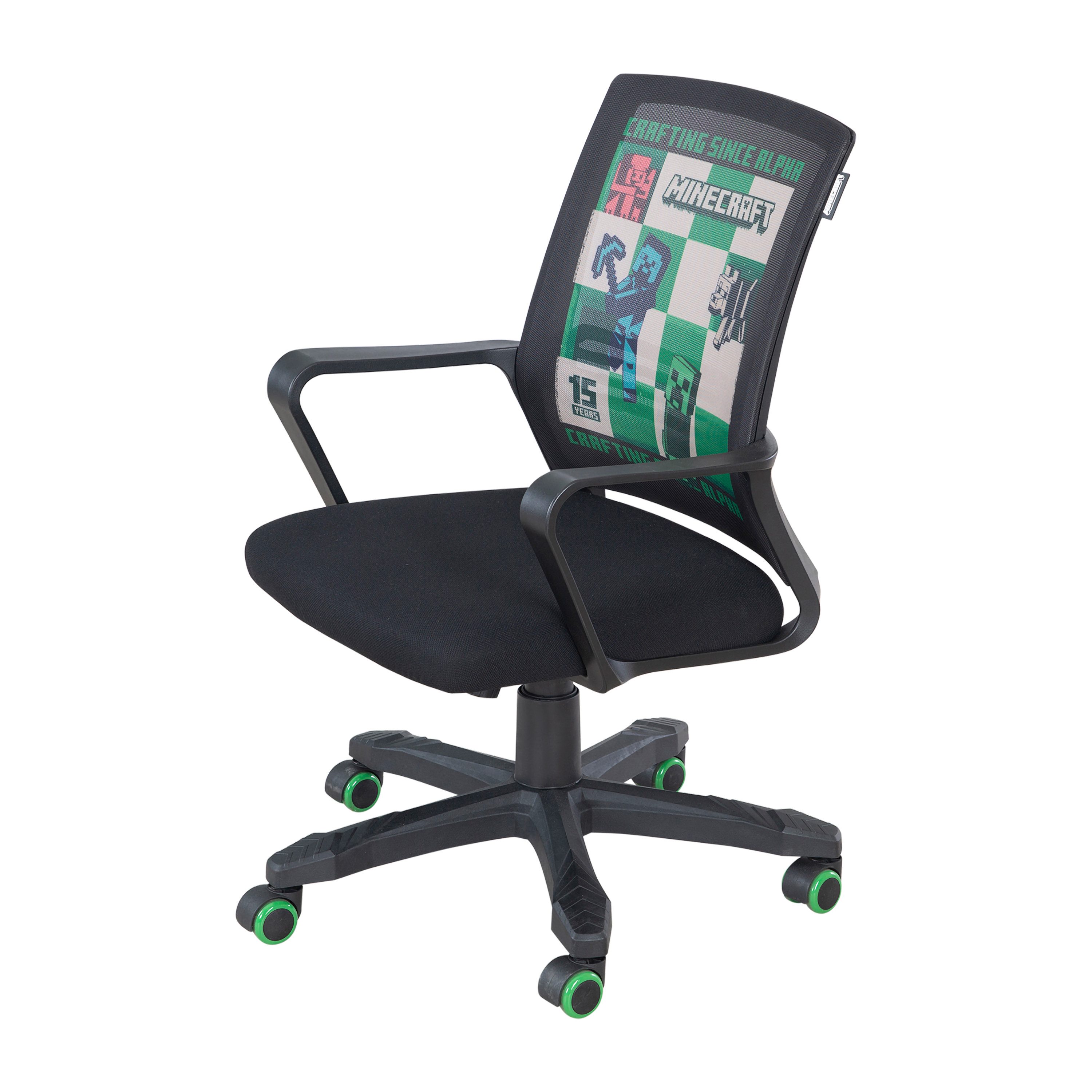 Minecraft Gaming-Stuhl - Gaming Chair - stufenlos höhenverstellbar - mit Wi günstig online kaufen