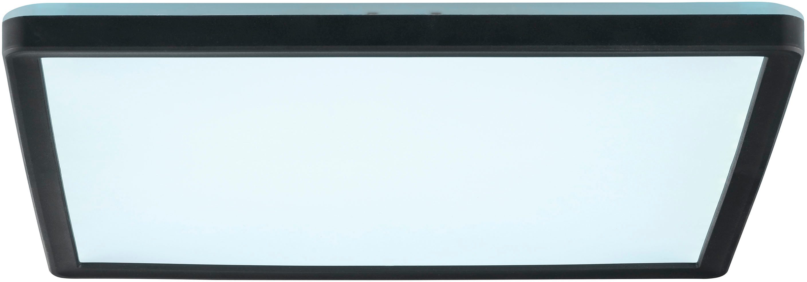 Hanseatic LED Panel DLP220A, CCT - über Fernbedienung, LED fest integriert, warmweiß - kaltweiß, Deckenlampe, Deckenleuchte, dimmbar, CCT über Wandschalter, Backlight