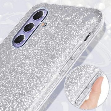 CoolGadget Handyhülle Glitzer Glamour Hülle für Samsung Galaxy A54 5G 6,4 Zoll, Slim Case mit Glossy Effect Schutzhülle für Samsung A54 5G Hülle