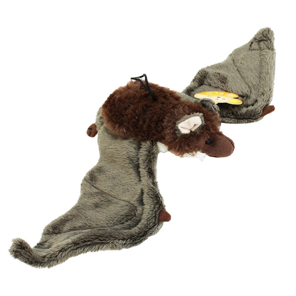 BEMIRO Tierkuscheltier Fledermaus Plüschtier mit Schlaufe Halloween - ca. 40 cm Spannweite