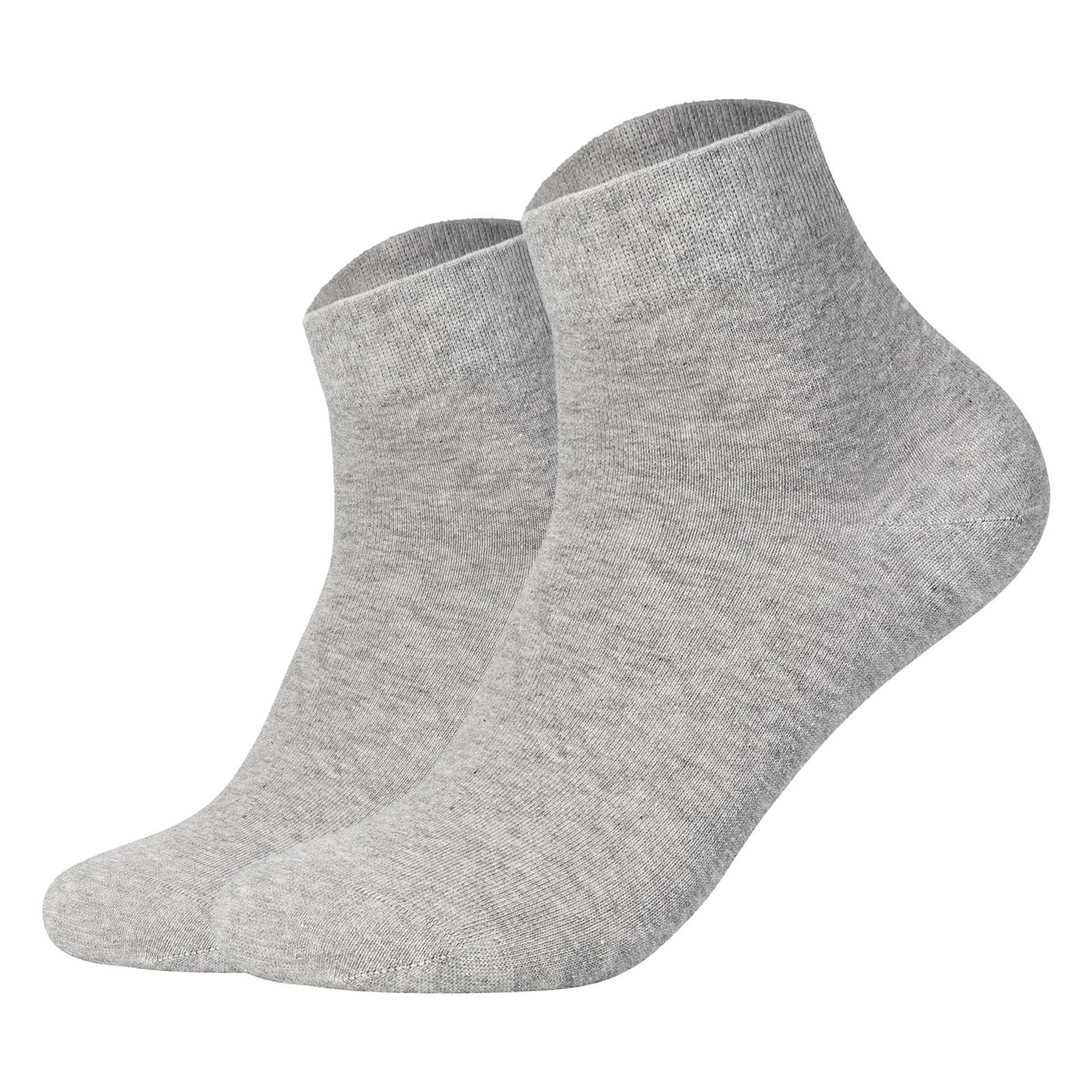 Kurzsocken Unisex Socken 2er Pack Baumwolle