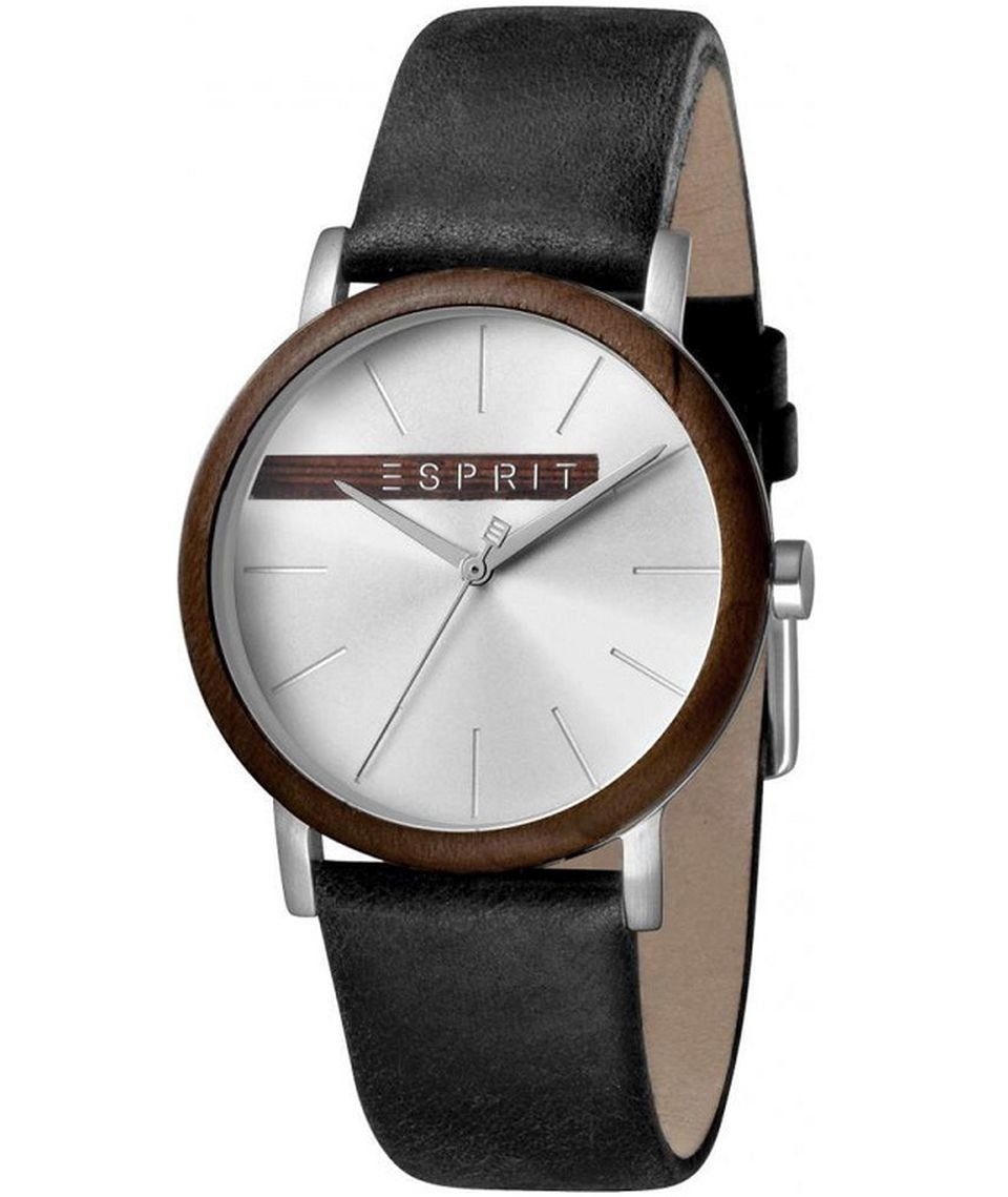 Esprit Quarzuhr ES1G030L0035 Plywood Esprit Herrenuhr