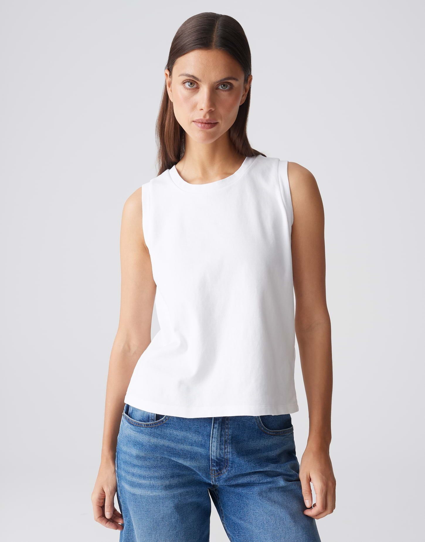 OPUS Shirttop Jersey Top ILAYDA Regular aus BCI Cotton