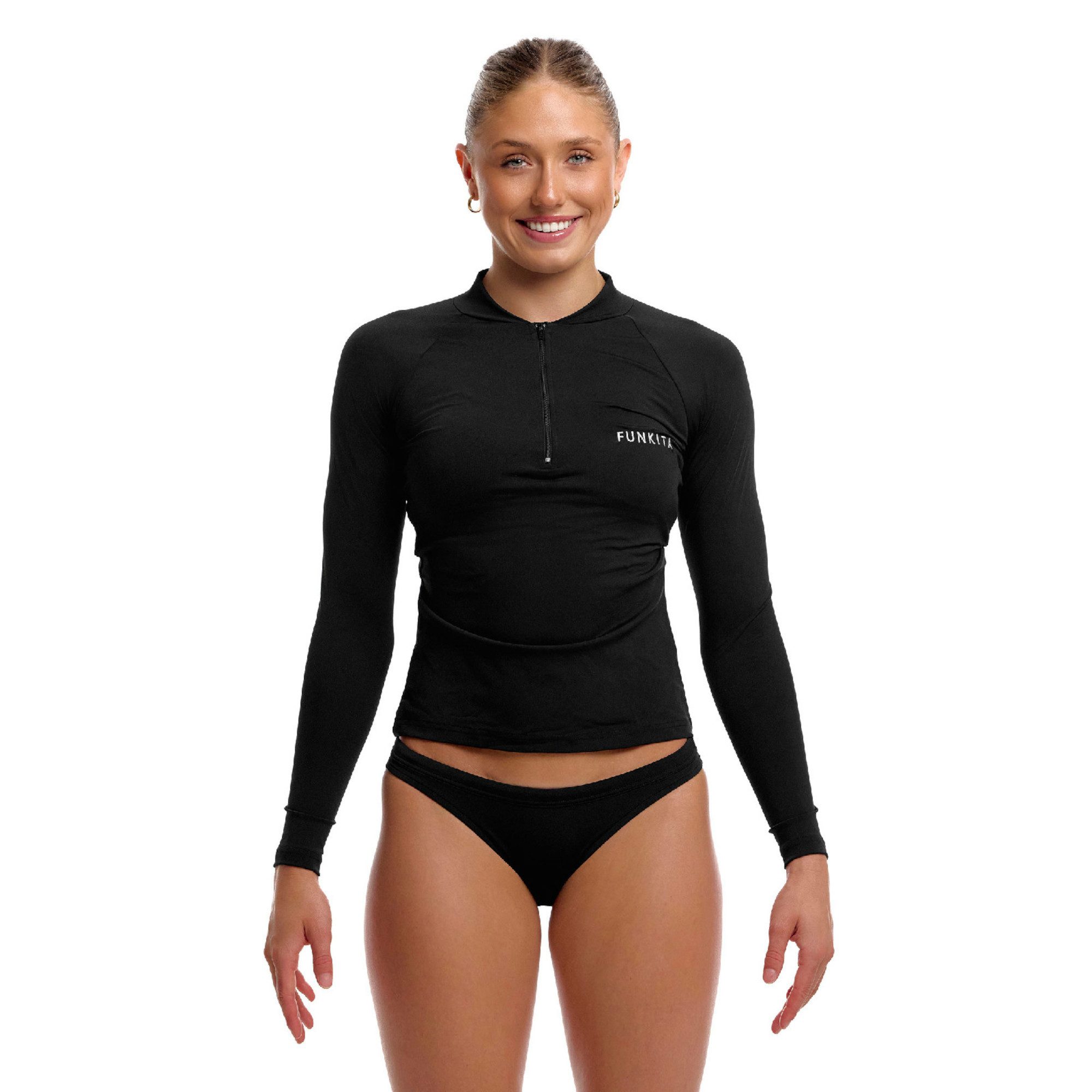 Funkita Bade-Shirt Funkita Damen UV Langarmshirt Long Sleeve Rash Vest FKS091L