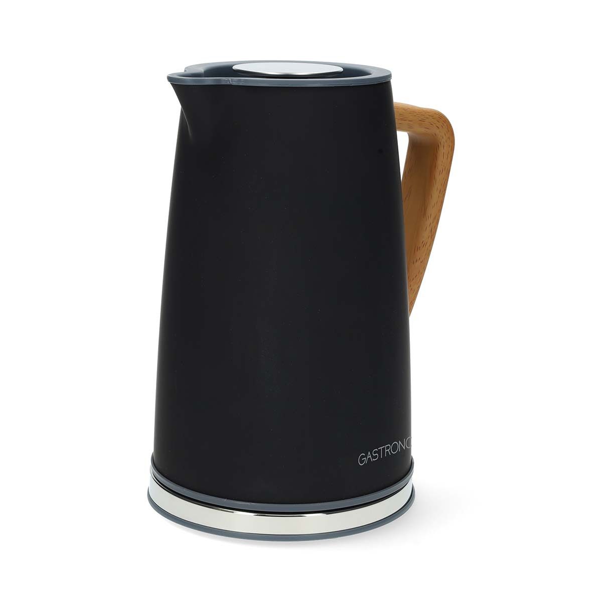 GASTRONOMA Wasserkocher 18130006, 2.7 l, 2200 W, 360° Pirouettenboden, verborgenes Heizelement, Trockengehschutz