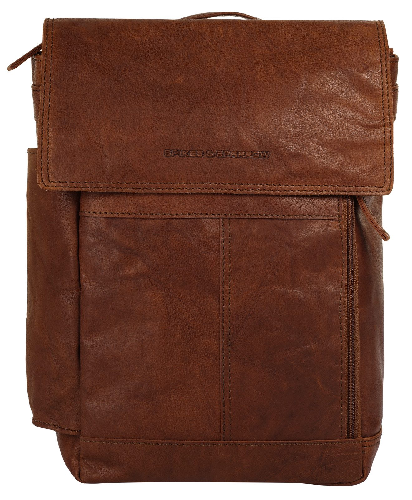 Spikes & Sparrow Laptoprucksack, echt Leder günstig online kaufen