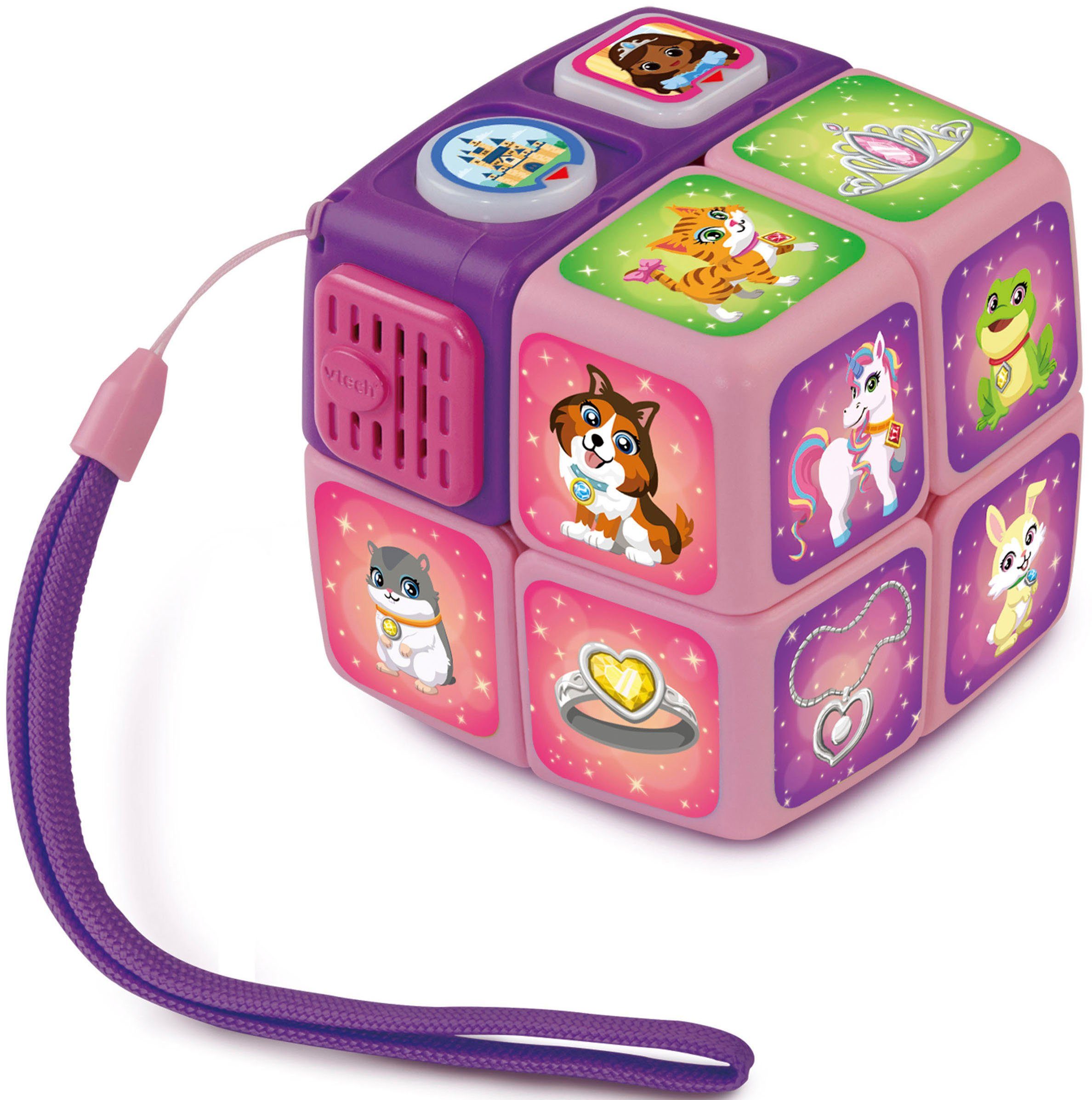 Vtech® Lernspielzeug Twist & Learn, Princess-Würfel, mit Licht- und Soundeffekt