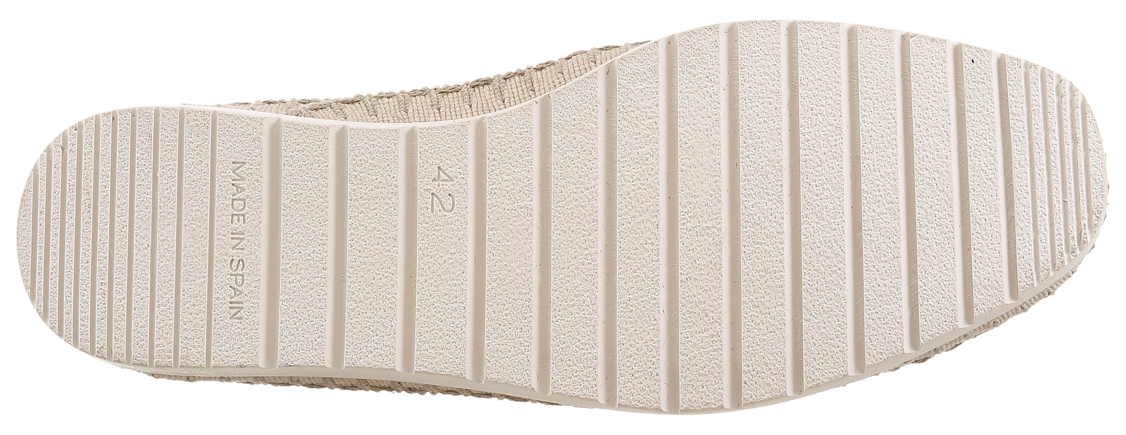 VERBENAS Boris Hole Gallery Slipper Espadrilles, Sommerschuh, Freizeitschuh mit luftiger Perforierung