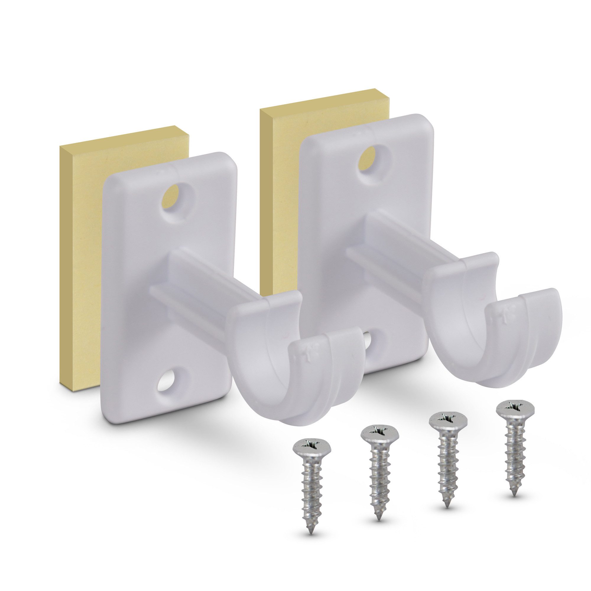 Bestlivings Gardinenstangenhalterungen Ersatzhalter, Cafehausstangen bis Ø1 günstig online kaufen