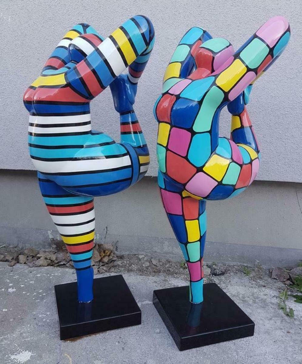 JVmoebel Skulptur Designer Abstrakte Figuren Moderne Dekorationen Figuren Frau Skulptur
