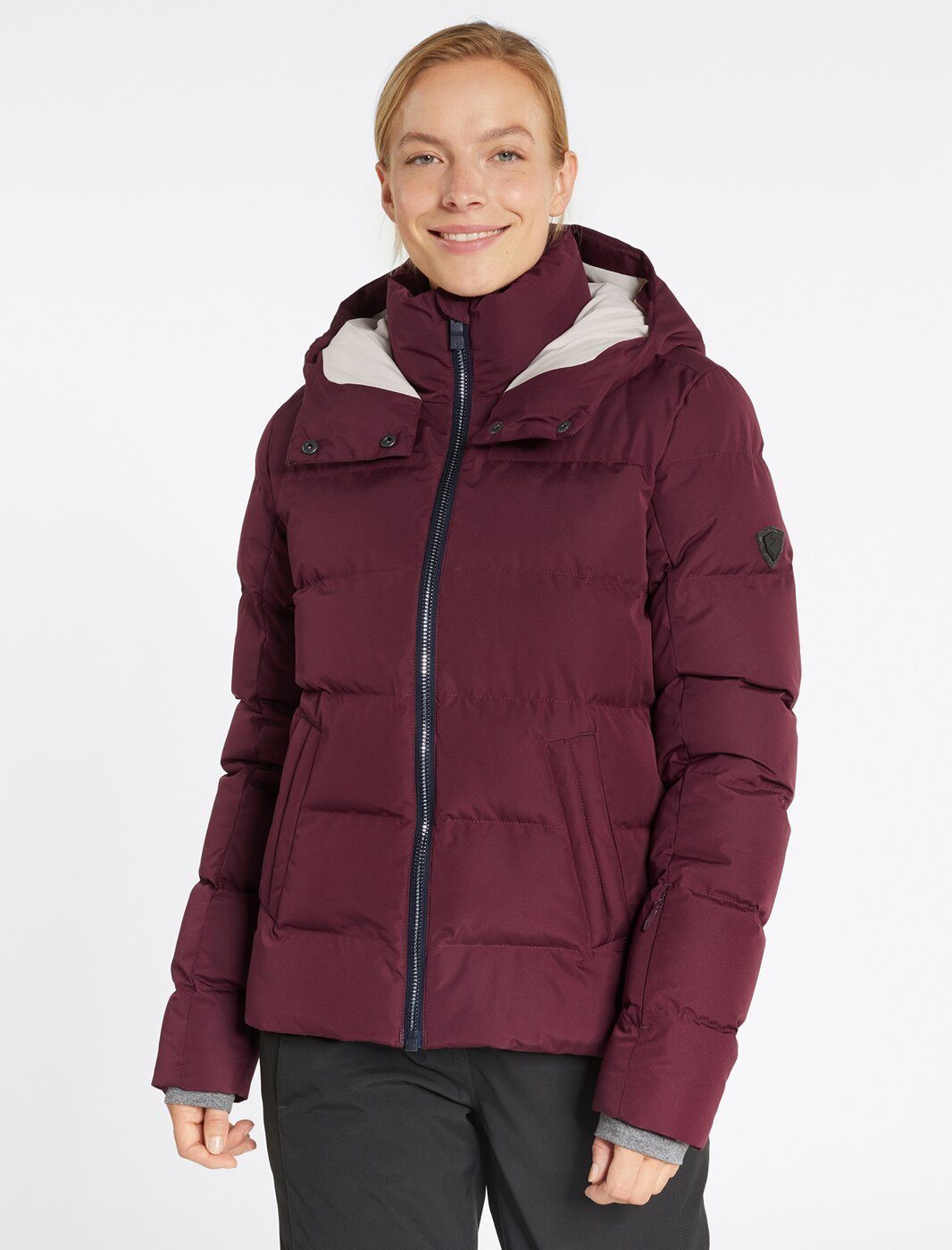 Ziener Fleecejacke TUSJA lady (jacket ski) velvet red