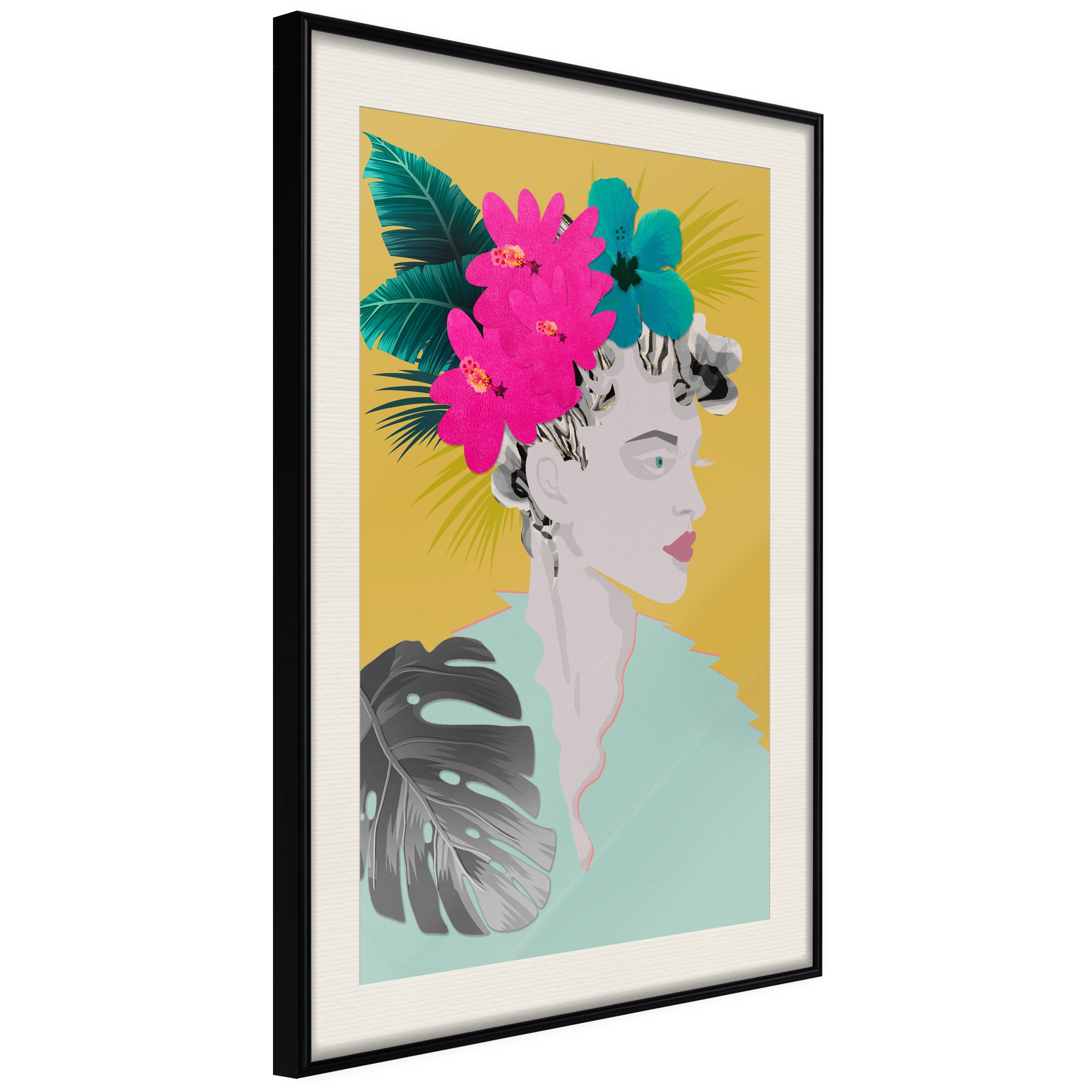 Artgeist Poster Flowers In The Hair []