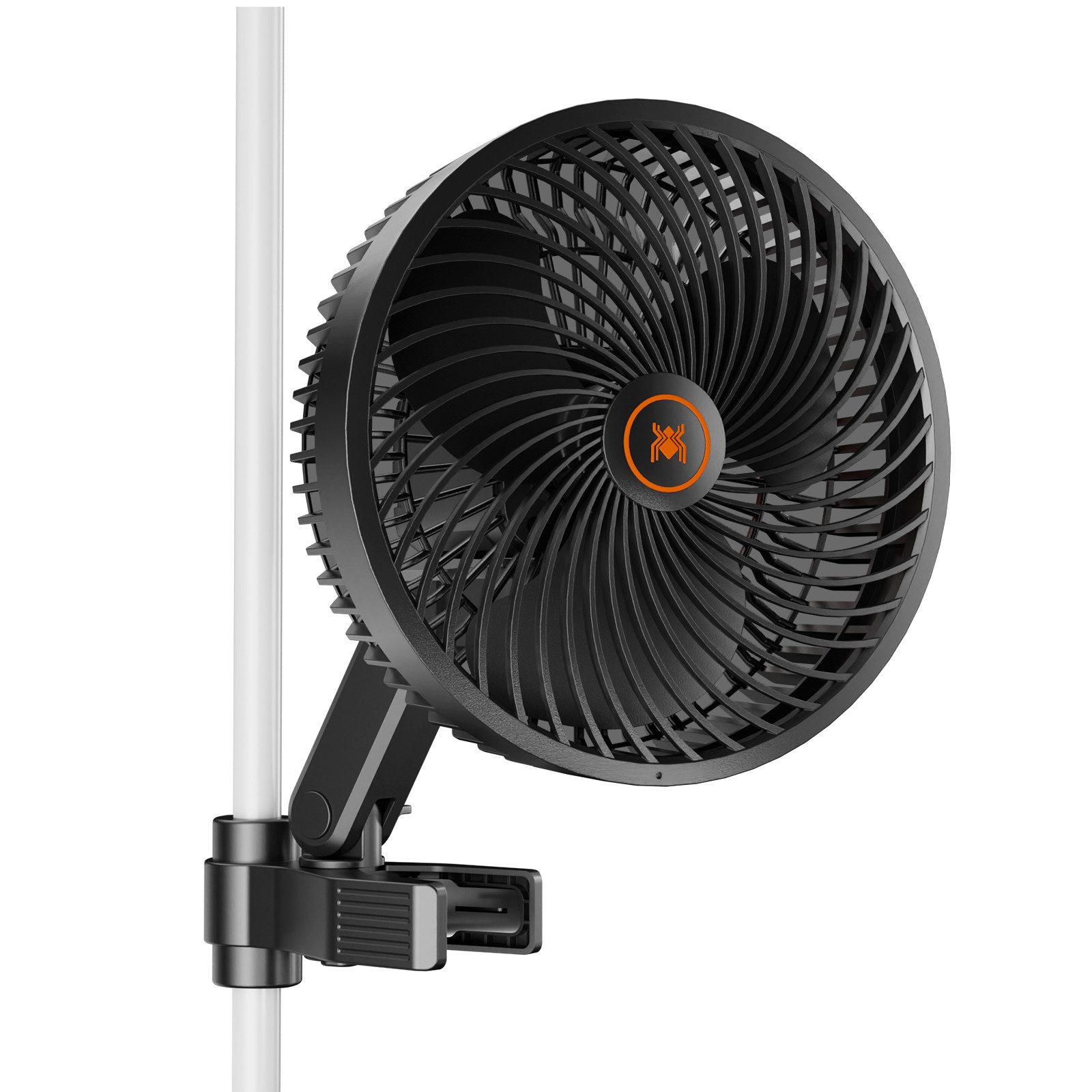 Spider Farmer Tischventilator Spider Farmer Clip-Ventilator Ø 15cm, EC Motor mit 10 Stufen und Oszillation