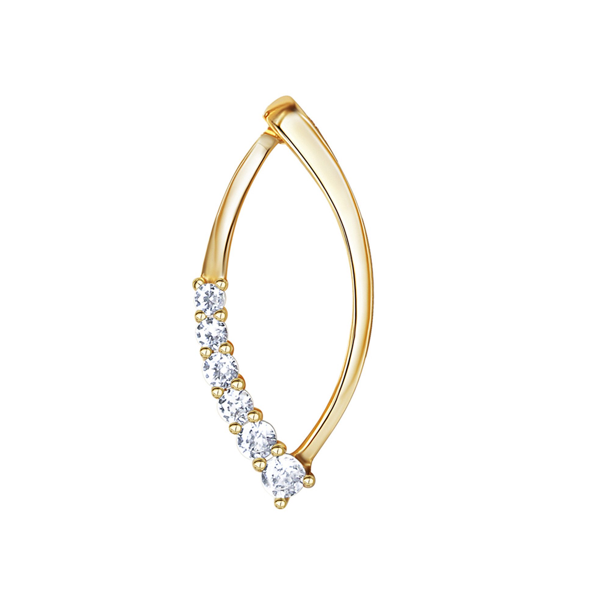 Fascination by Ellen K. Кулоны 375/- Gelbgold bicolor Zirkonia