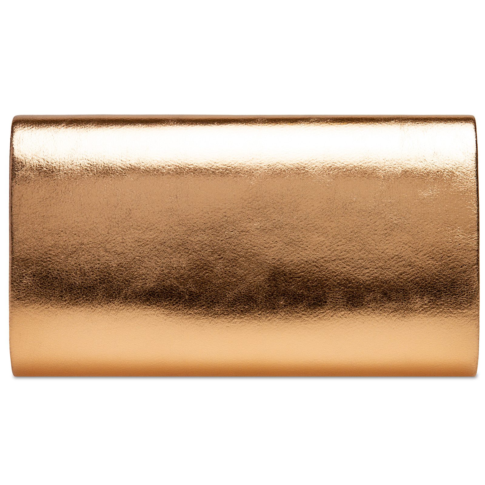 Caspar Clutch TA512 Damen Metallic Abendtasche mit Metalldekor – Bild 2 von 5
