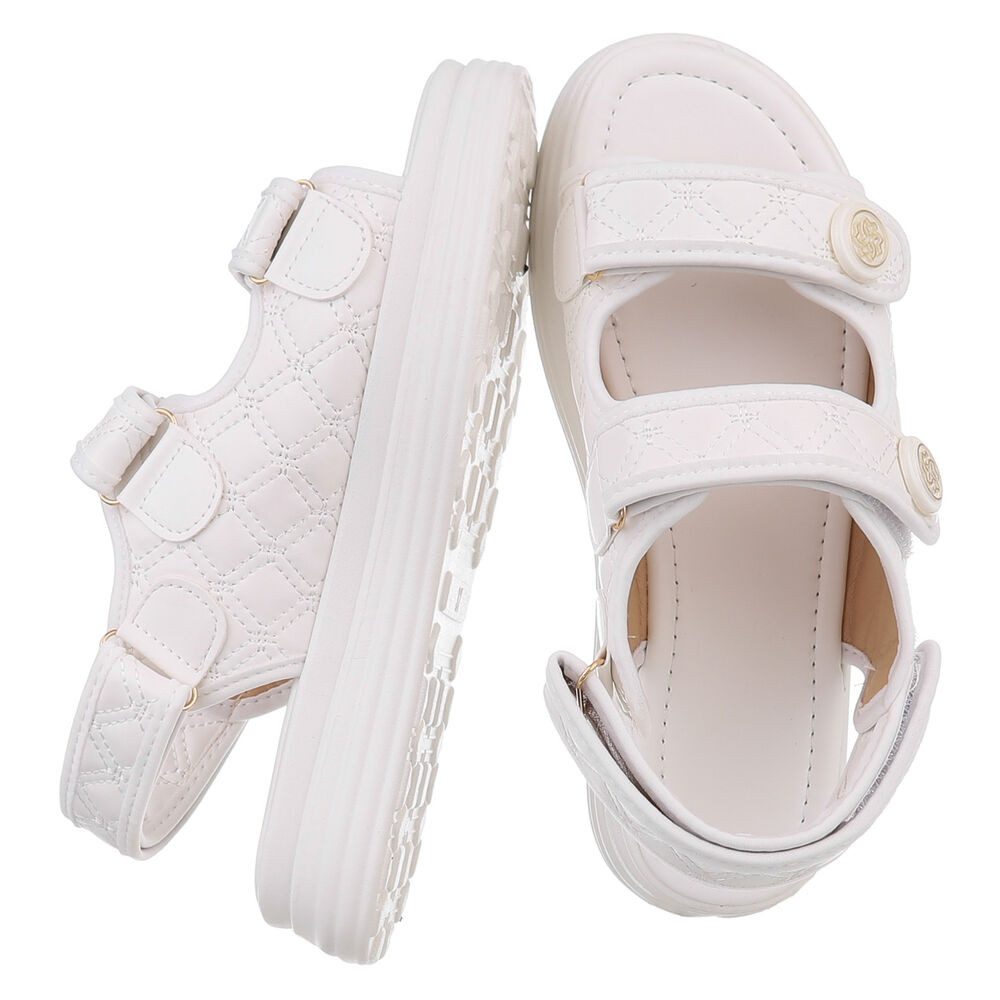 Ital-Design Komfortable Sandalen mit verstellbaren Riemen günstig online kaufen