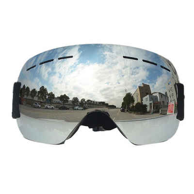 LENBEST Skibrille Skibrille Skibrille,Snowboardbrille, Windschutz, Anti-Glare-Gläser, (1-St., Hauptteil, Organizer), UV-Schutz400