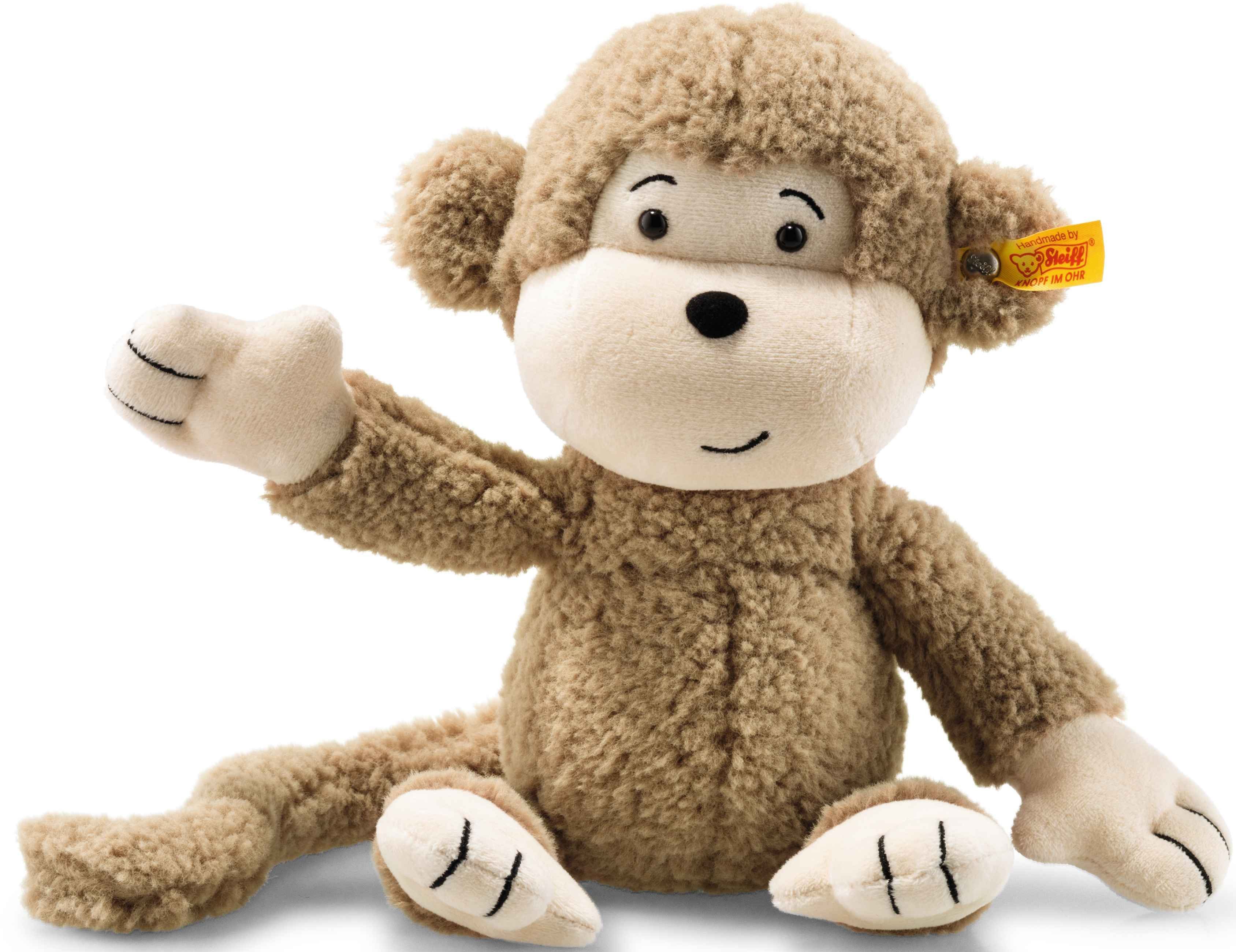 Steiff Kuscheltier Soft Cuddly Friends Brownie Affe