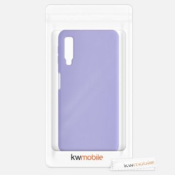 kwmobile Handyhülle Hülle für Samsung Galaxy A7 (2018), Hülle Silikon gummiert - Handyhülle - Handy Case Cover