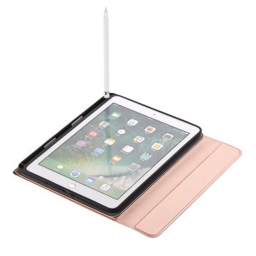 Lobwerk Tablet-Hülle 3in1 Hülle + Tastatur + Maus für Apple iPad Pro 9.7 2016/2017/2018, Aufstellfunktion, Sturzdämpfung