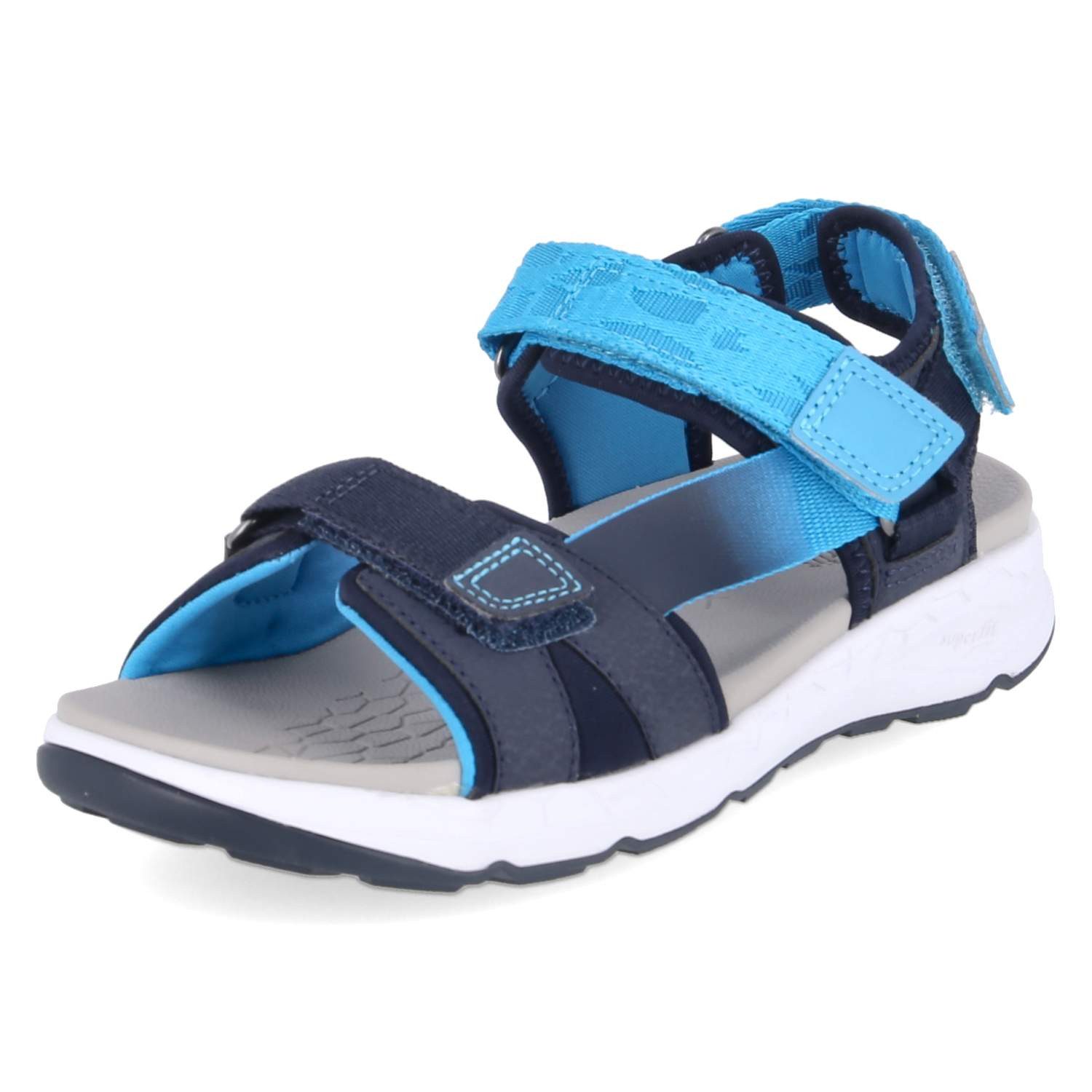 Superfit Superfit 1-000580-8040 Jungen Textil & Synthetik blau Sandalette