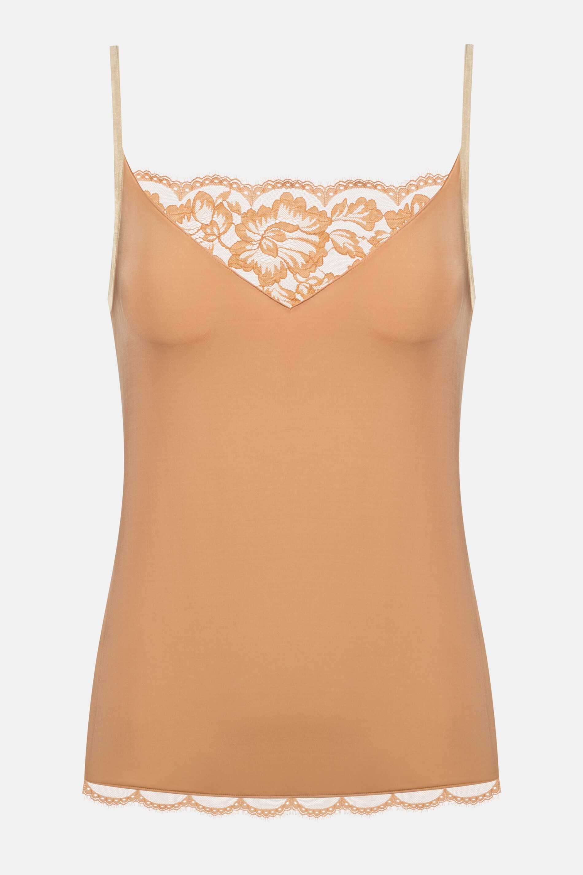 Mey Spaghettitop Mey Damen Camisole Serie Poetry Vogue Uni (1-tlg)