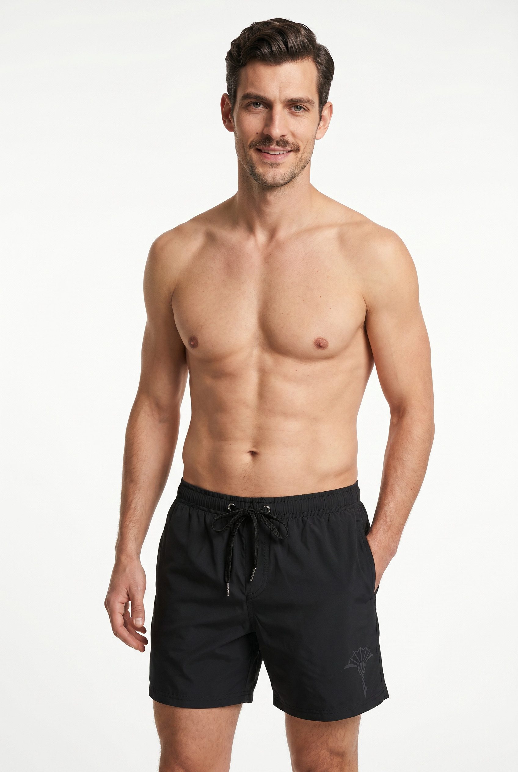Badeshorts Solid