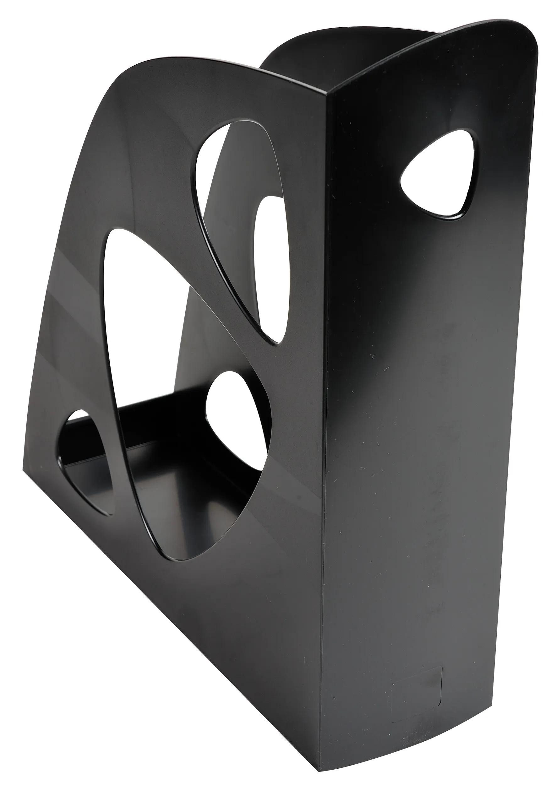 EXACOMPTA Stehsammler 10x Stehsammler ECOMAG, EcoBlack - Schwarz - 181014D, Stehsammler