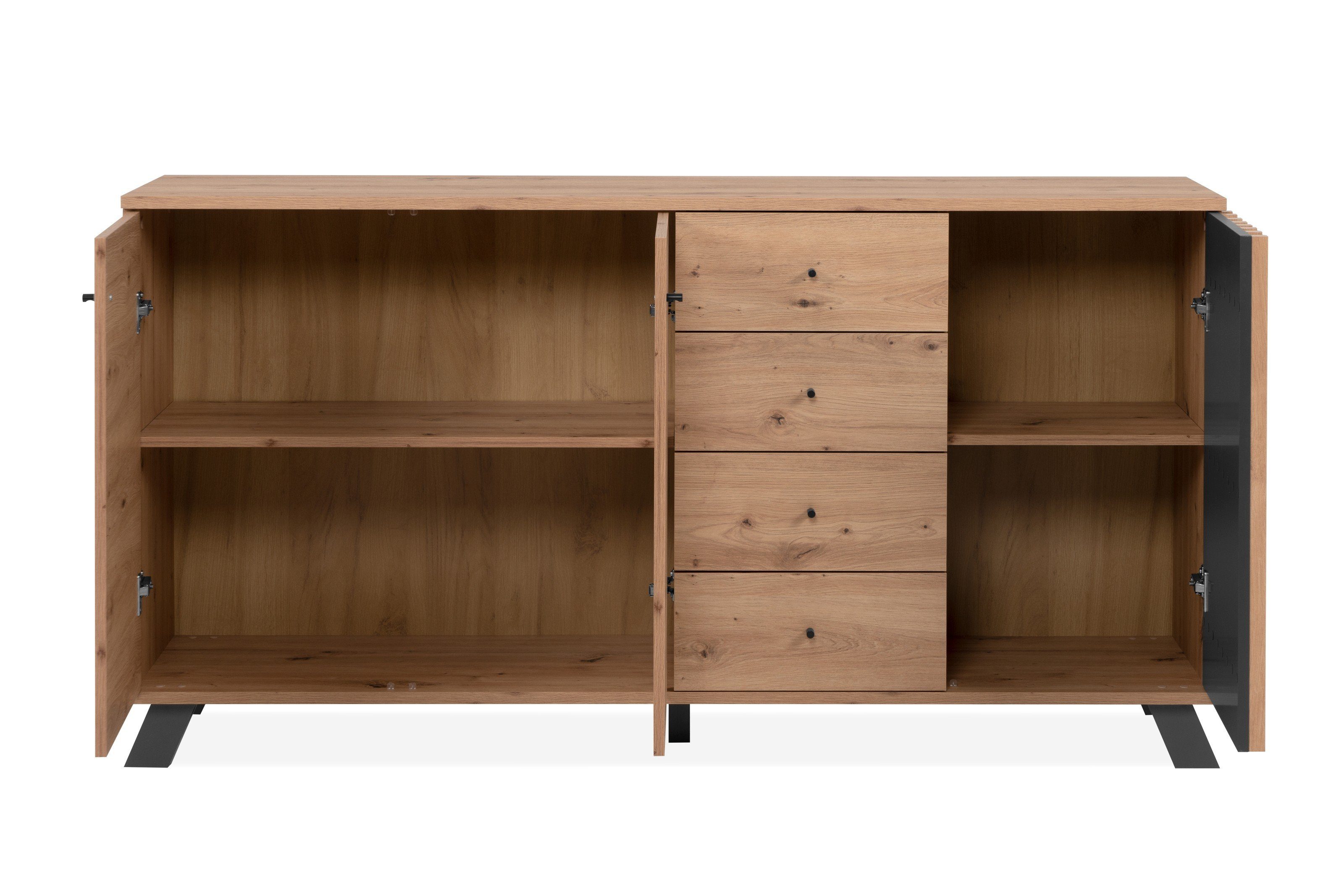 freiraum Sideboard Medan 51C, in Artisan Oak / Anthrazit