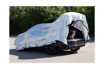 Rave Bike&Outdoor Autosonnenschutz Schattennetz für Auto, Hund & Camping, 4 x 6 cm, Hitzeschutz aus Aluminium