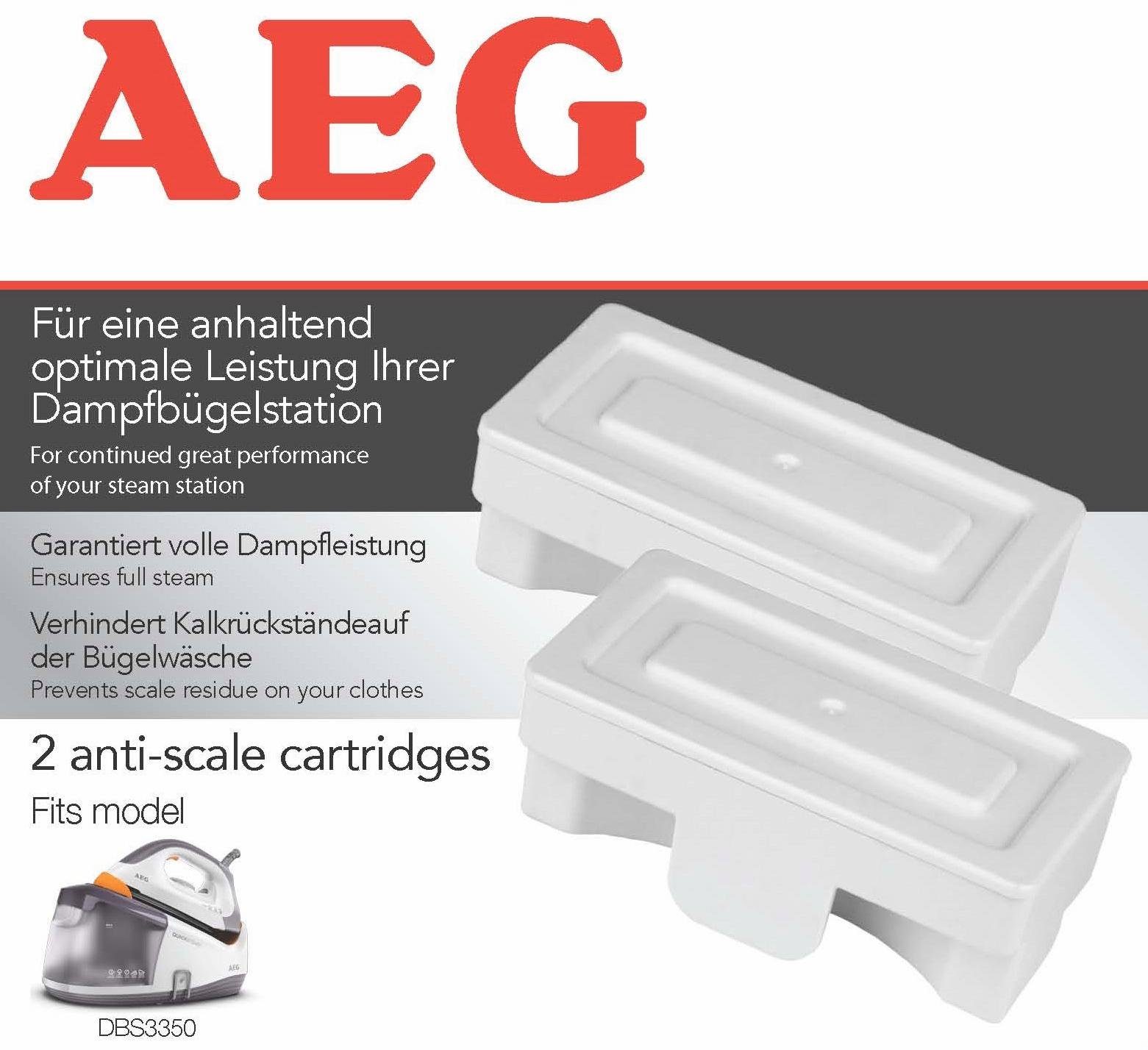 AEG Kalkfilter AEL 06, passend für DBS 3350, DBS 3350-1, DBS 3340, verhindert Kalkschichten