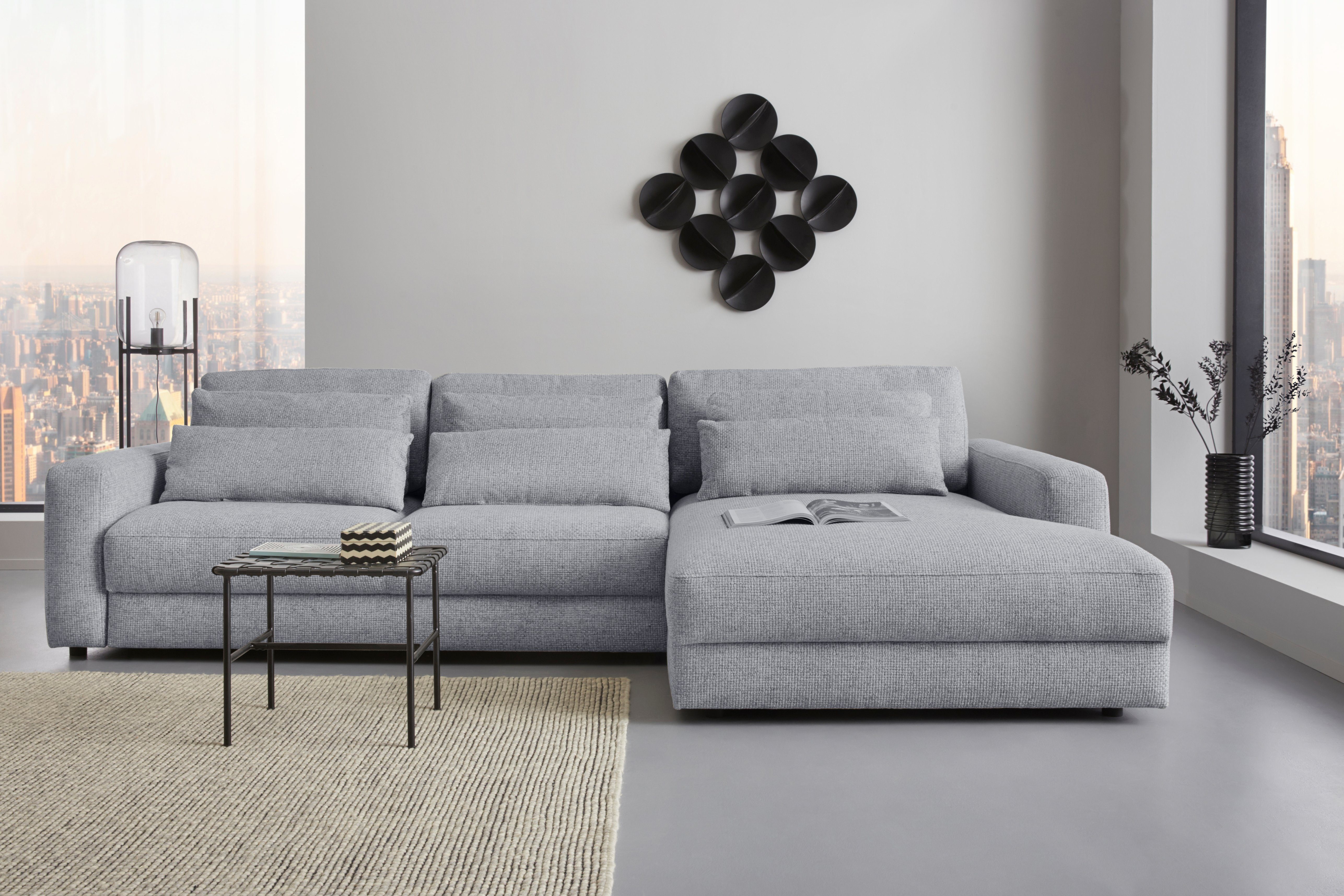 PLACES OF STYLE Ecksofa "Bloomfield, bequem und elegant, OTTOs Choice, Brei günstig online kaufen