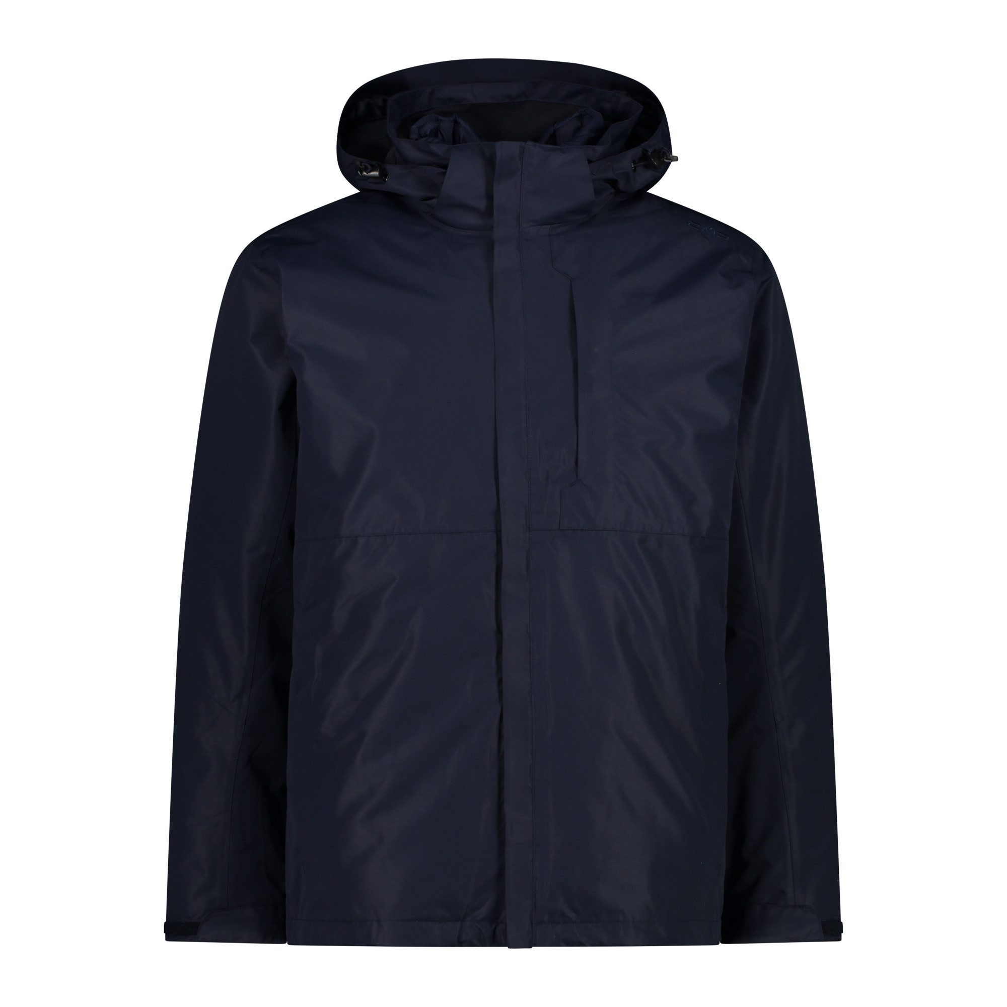 CMP 3-in-1-Funktionsjacke MAN JACKET ZIP HOOD DETACHABLE INN.JACKET BLACK B günstig online kaufen