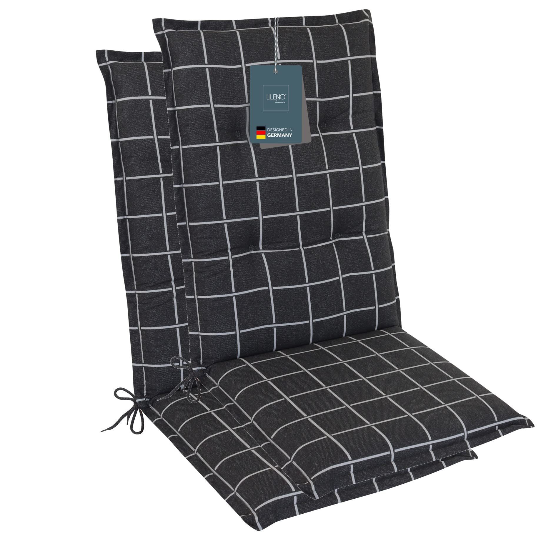 LILENO HOME Hochlehnerauflage Gartenstuhl Auflage, bequeme günstig online kaufen