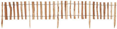 Kiehn-Holz Beetumrandung »Mini-Haselnuss-Beetgrenze«, LxH: 200x28 cm, Abstand 3-4 cm
