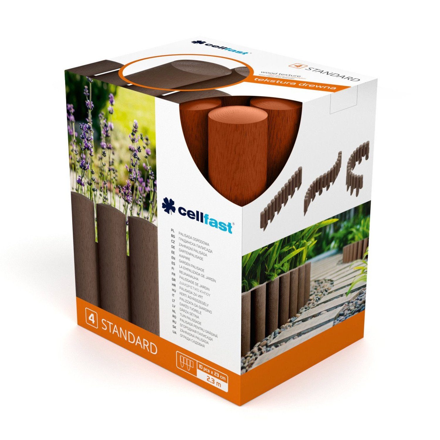 Cellfast Palisade, Single Garden Palisade Standard