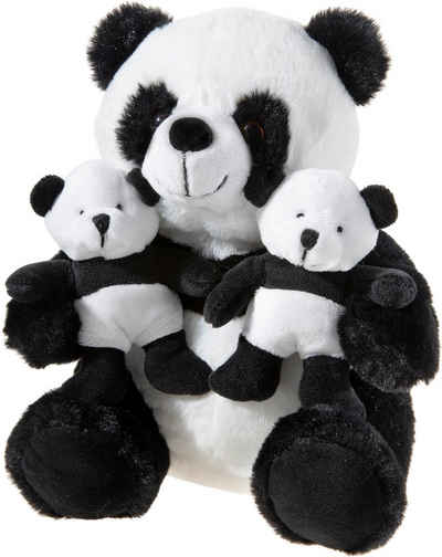 Heunec® Kuscheltier »Misanimo, Panda mit Zwillingen, 26 cm«