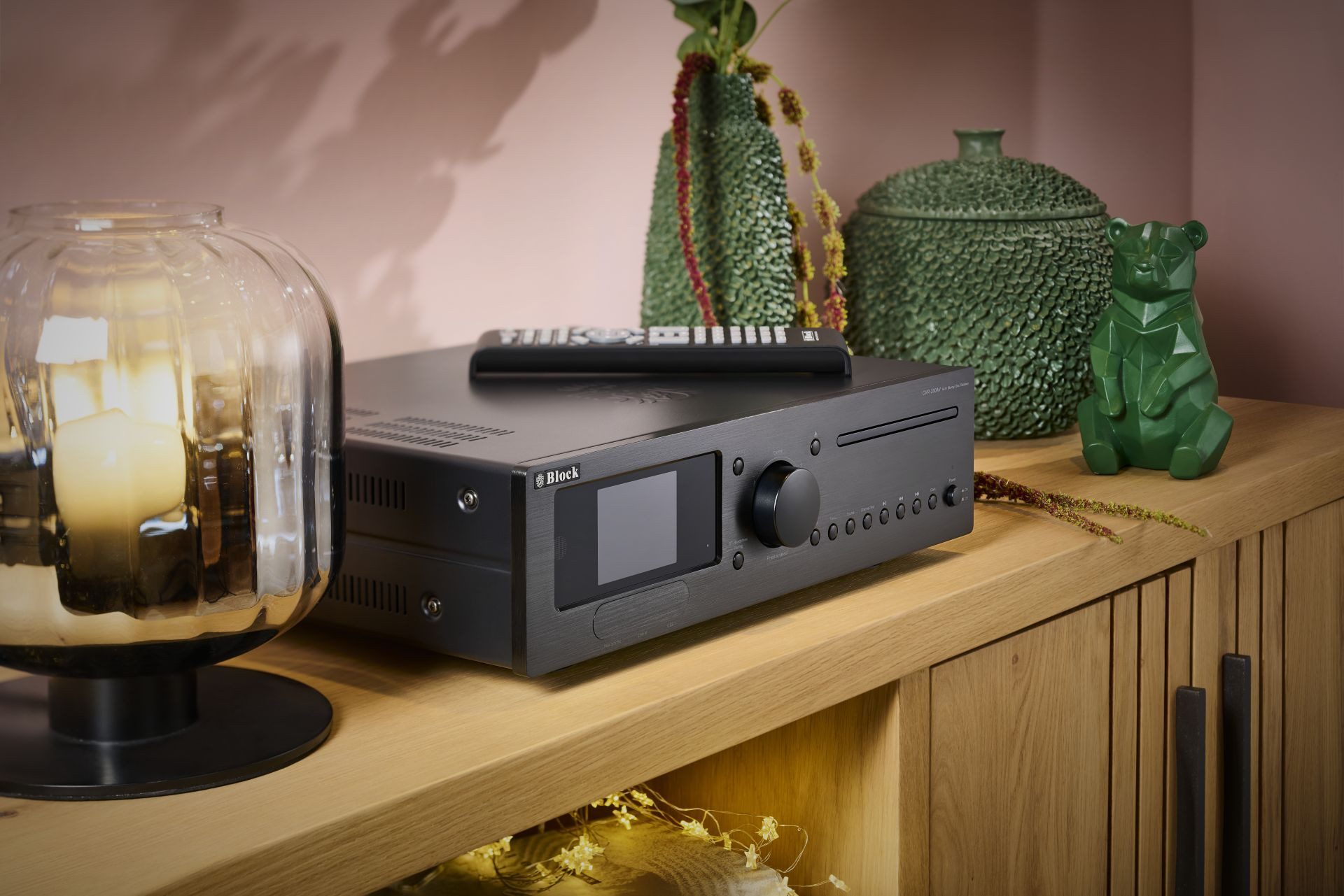 Block CVR-200 AV 7.1 Receiver mit Blu-ray, 7x100W, DAB+, ARC 7.1-Kanal-AV-Netzwerk-Receiver