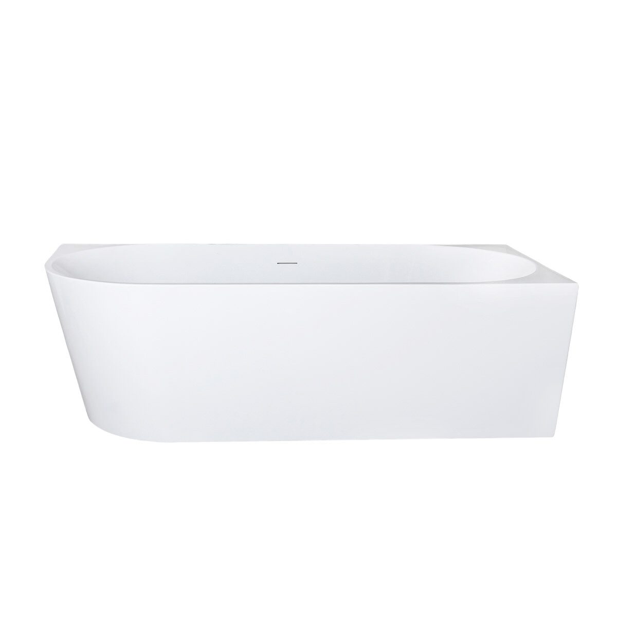 Belvit Badewanne halbfreistehend & freistehend aus Acryl – Eckbadewanne ode günstig online kaufen