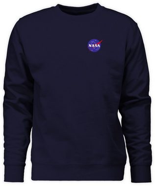 Shirtracer Sweatshirt NASA Logo Space X Merchandise Weltraum (1-tlg) Weltall Weltraum