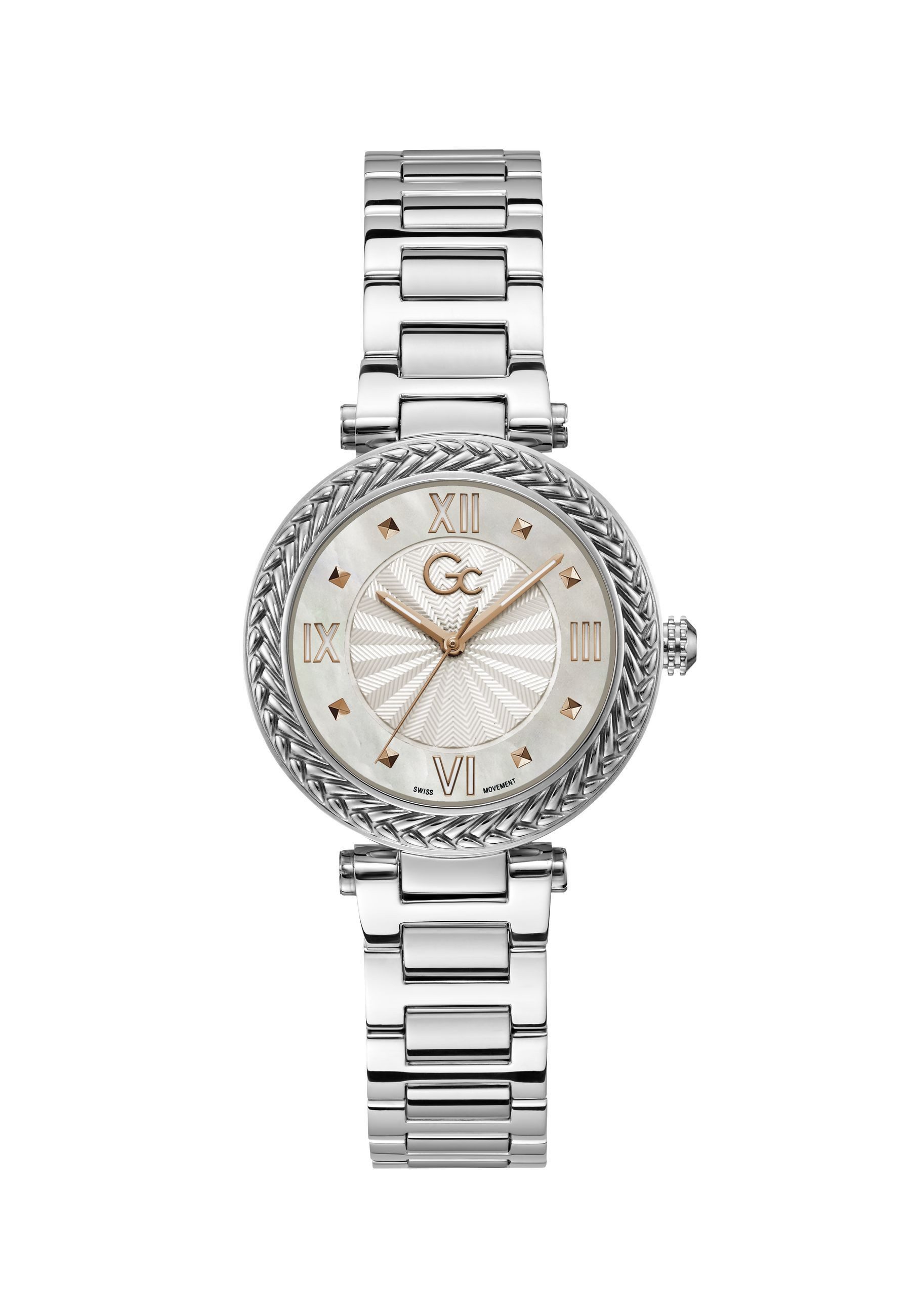 Guess Collection Quarzuhr Gc Tiara, (1-tlg., Not a set – not applicable to this product), Schweizer Bewegung