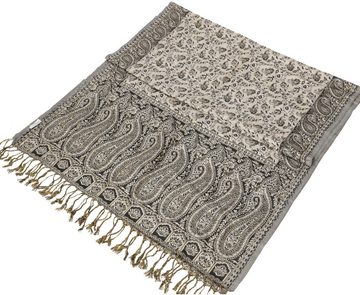 Guru-Shop Halstuch Indischer Pashmina Schal, Schultertuch, Stola..