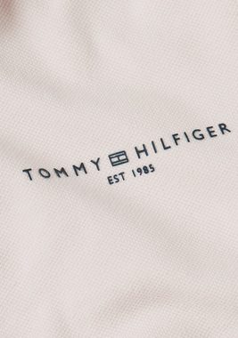 Tommy Hilfiger Poloshirt 1985 REG PIQUE STRIPE POLO SS mit dezenter Tommy Hilfiger Logostickerei