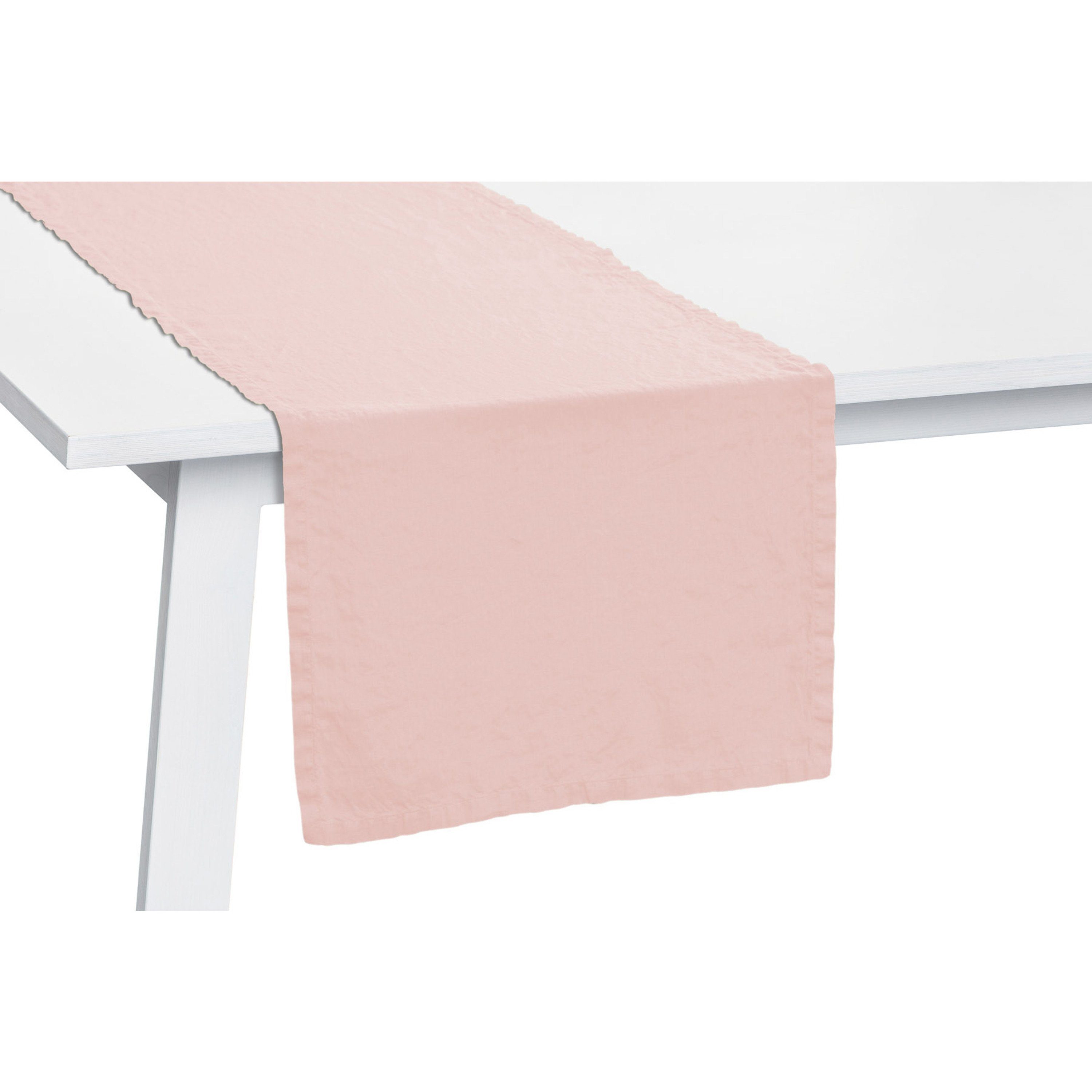 PICHLER Tischband Pichler Tischläufer Lexa 150 50 Leinen, 100% x aus blossom cm, (1-tlg)