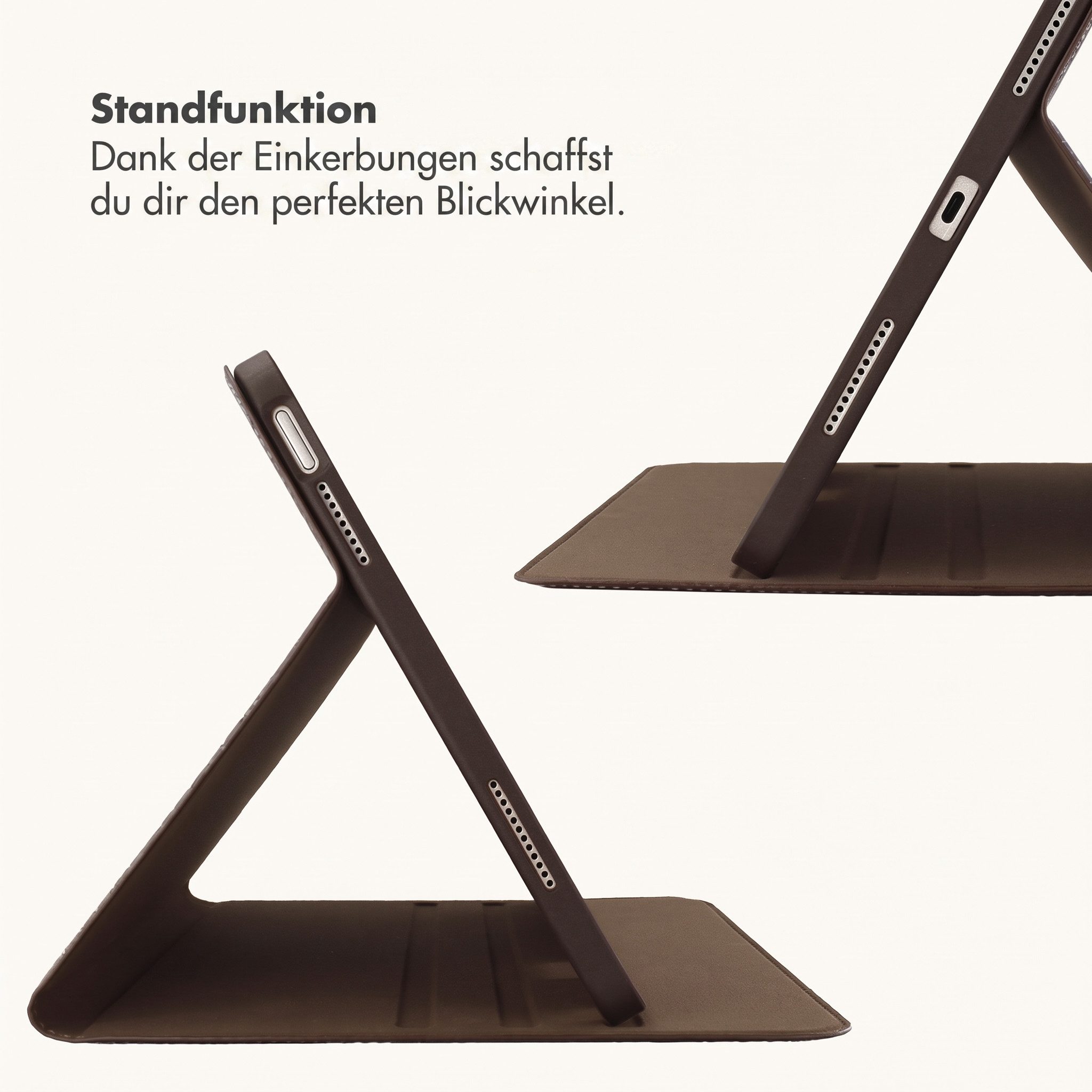 Selencia Tablet-Mappe Selencia Croco Klaphülle Apple iPad 11 (2025) 11 Zoll A16 / iPad 10 (2 – Bild 5 von 5
