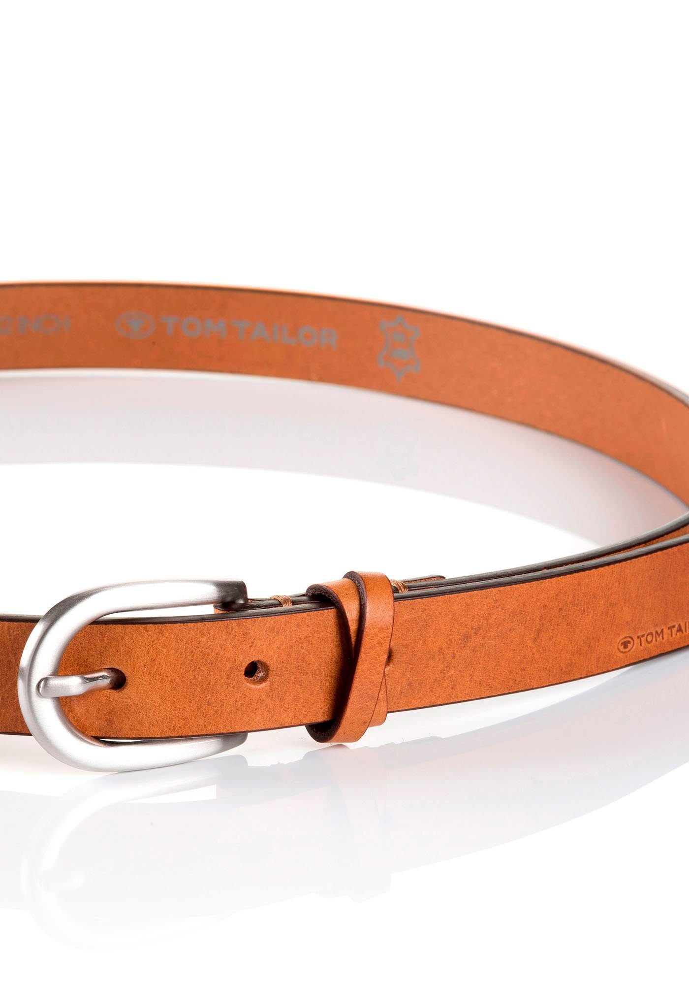 TOM TAILOR Ledergürtel TTNELLY 2 cm günstig online kaufen