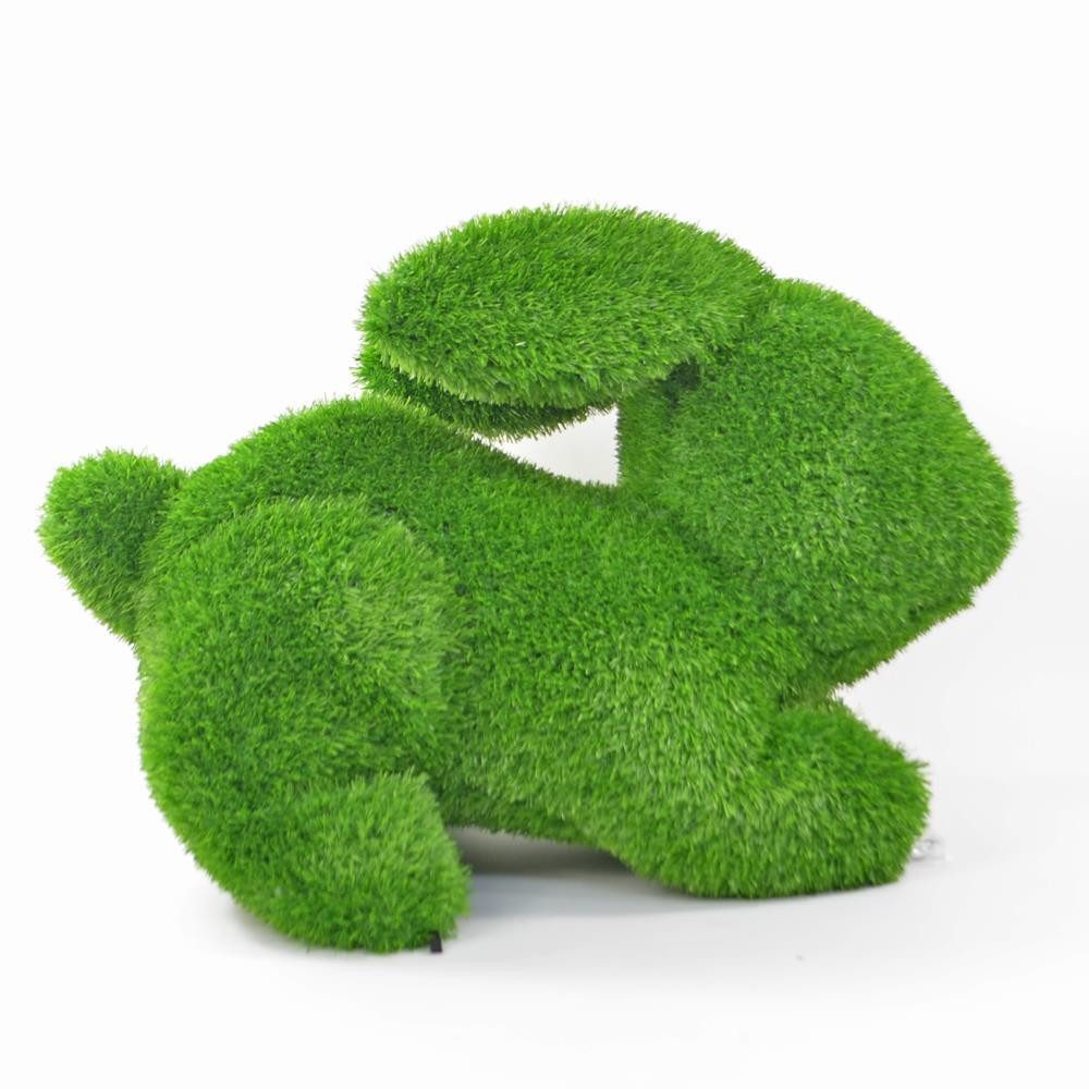 Kögler Gartenfigur AniPlants Grasfigur Hase – klein, wetterfeste Gartendeko, 65 cm