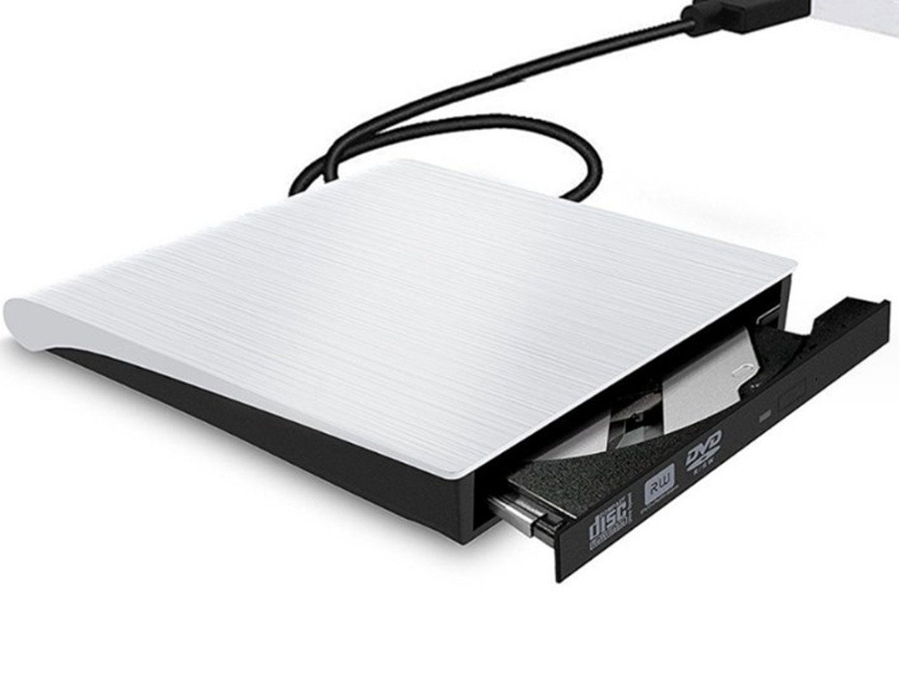 Externes DVD Laufwerk CD DVD Brenner USB 3.0,Writer Reader DVD/CD DVD-Brenner