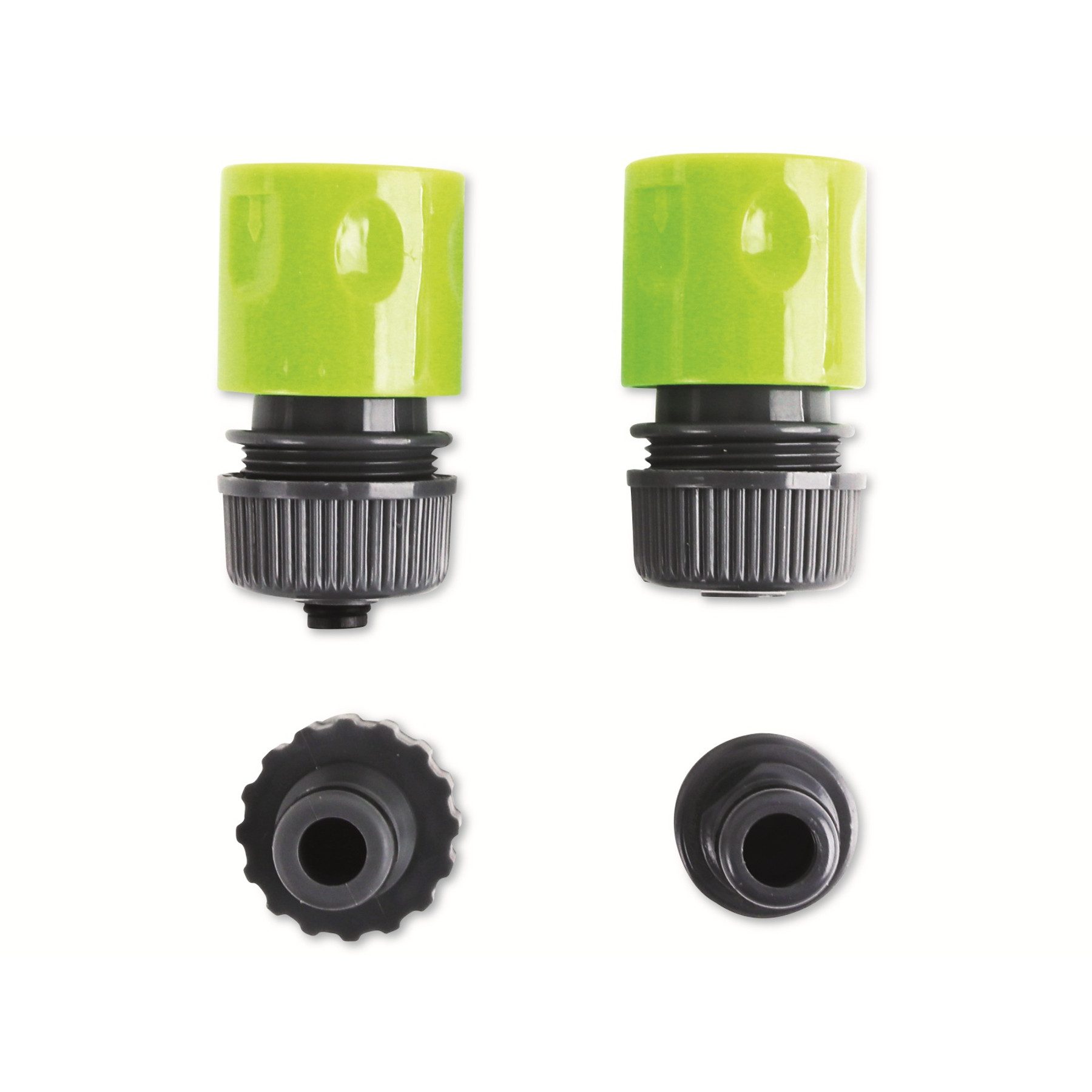 Bewässerungssystem KINZO Gartenschlauch-Anschluss-Set, 4 Stück, 1/2 "