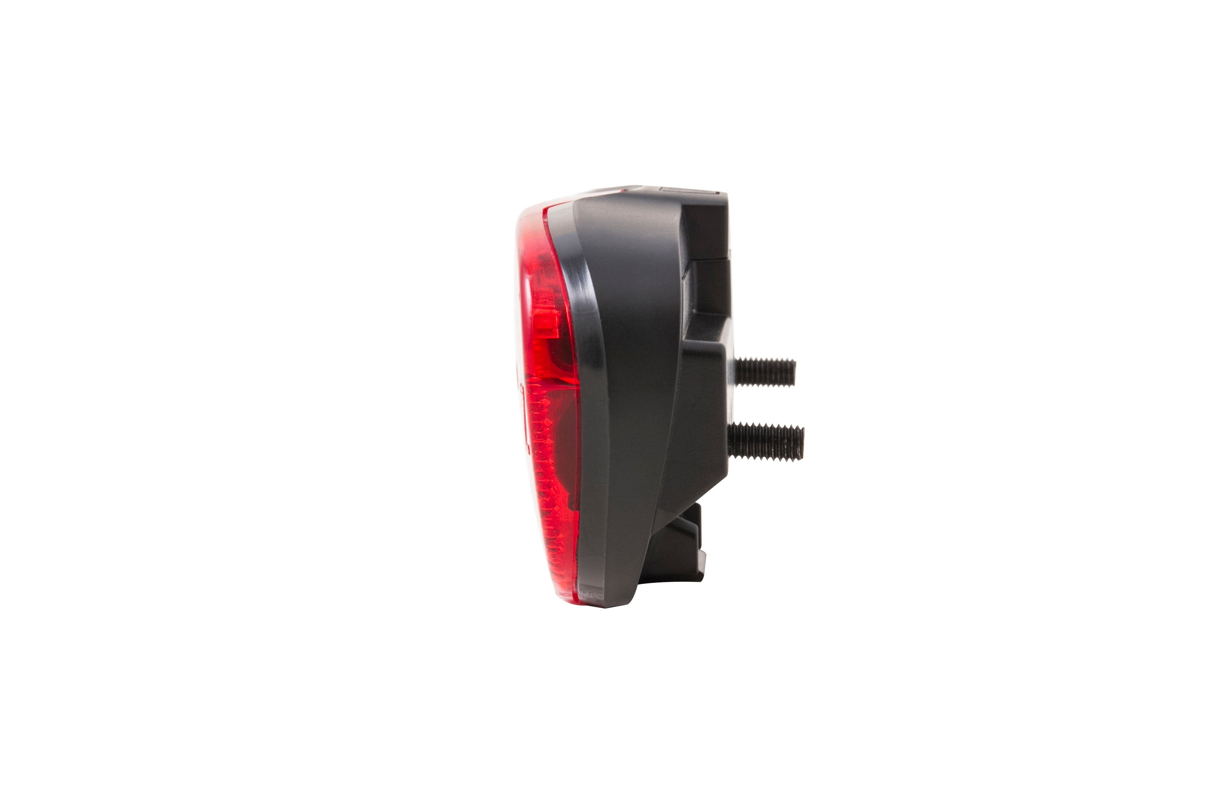 Spanninga Fahrradbeleuchtung Fahrrad Rücklicht SPANNINGA DUXO Batteriebetrieb 50 80 mm